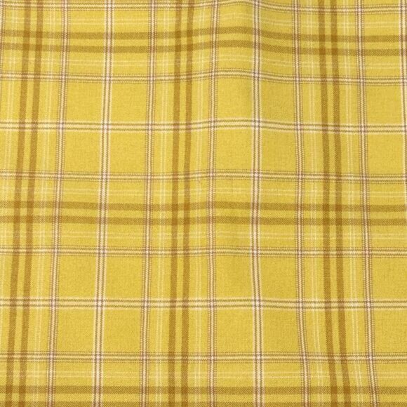 WILFRED Aritzia Renee Plaid Mini Skirt Sz 00 Yellow - Picture 6 of 7